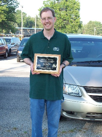Columbia Township's 2010 Citizen 
            of the Year - Ron Krisko
