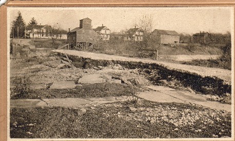 Sprague Road Bridge washed away